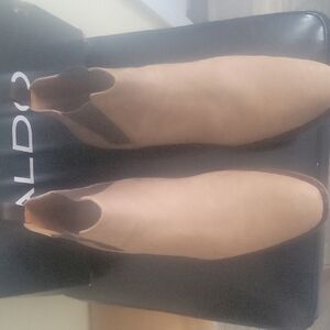 Aldo Tan Ankle Booties Elegant Design